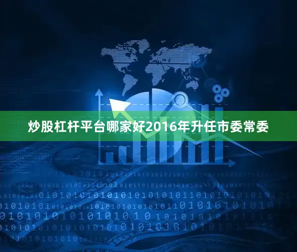 炒股杠杆平台哪家好2016年升任市委常委